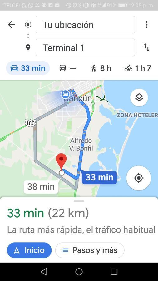 Privadas Turquesa, Nombre Del Alojamiento "Casa Niza Cancun" المظهر الخارجي الصورة